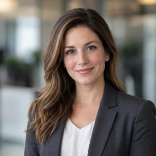 Portrait of Maya, Melora Digital's AI consultant (AI-generated image)